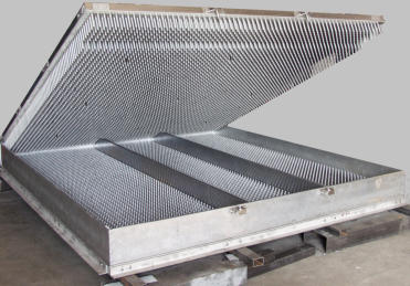 Metal mould in conventional steam system 
